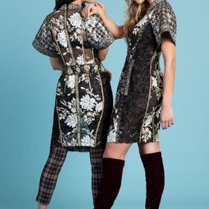 Byron Lars Cormier Column Dress Pyrite Kimono